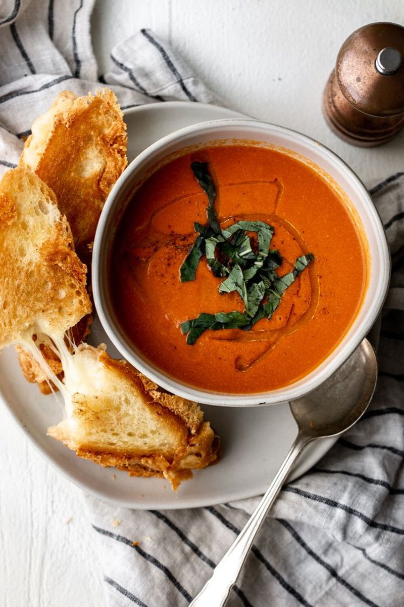 Tomato Cheddar Soup