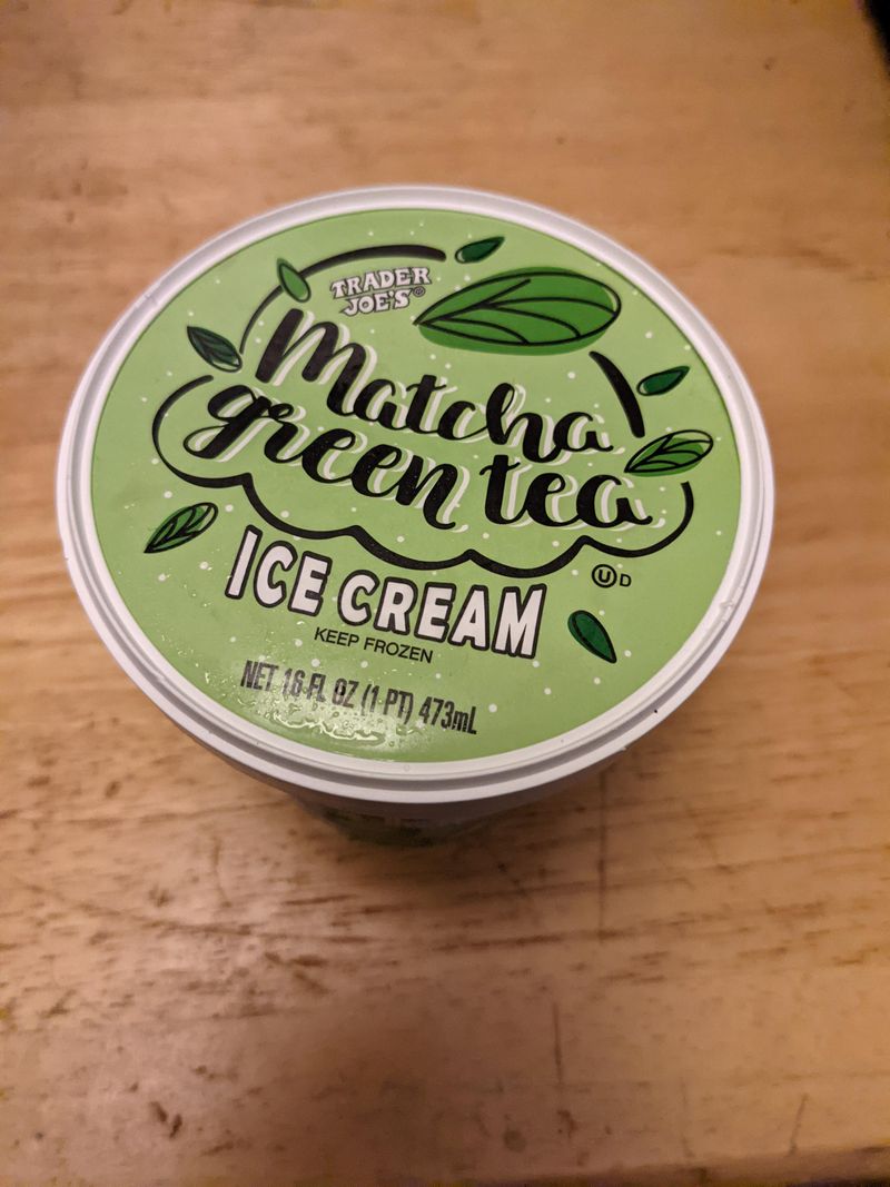 Matcha Green Tea Ice Cream
