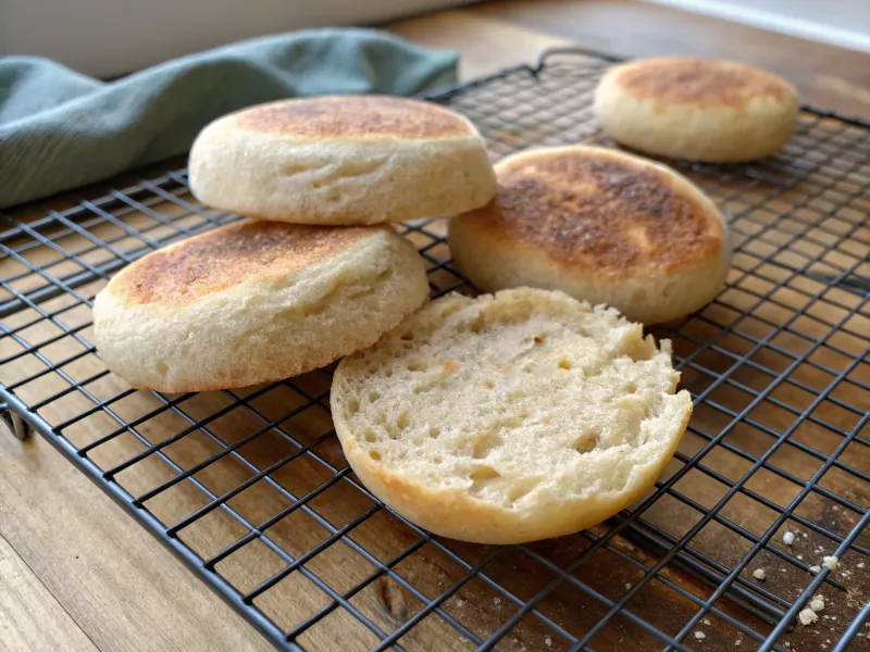 Two-Ingredient English Muffins