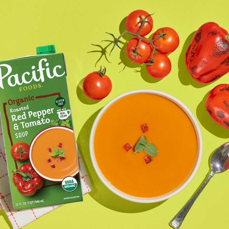 Pacific Foods Creamy Roasted Red Pepper & Tomato