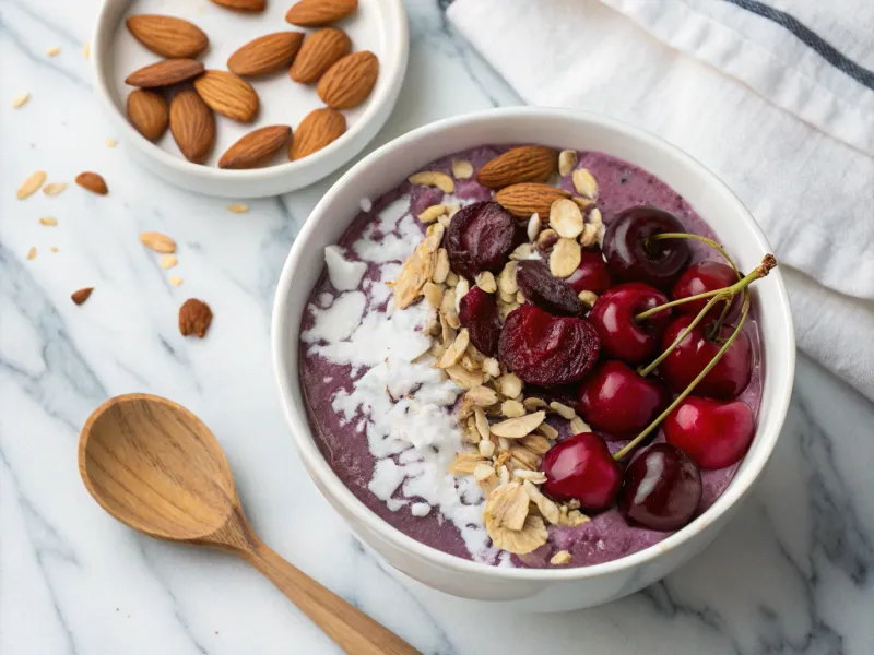 Cherry Smoothie Bowl