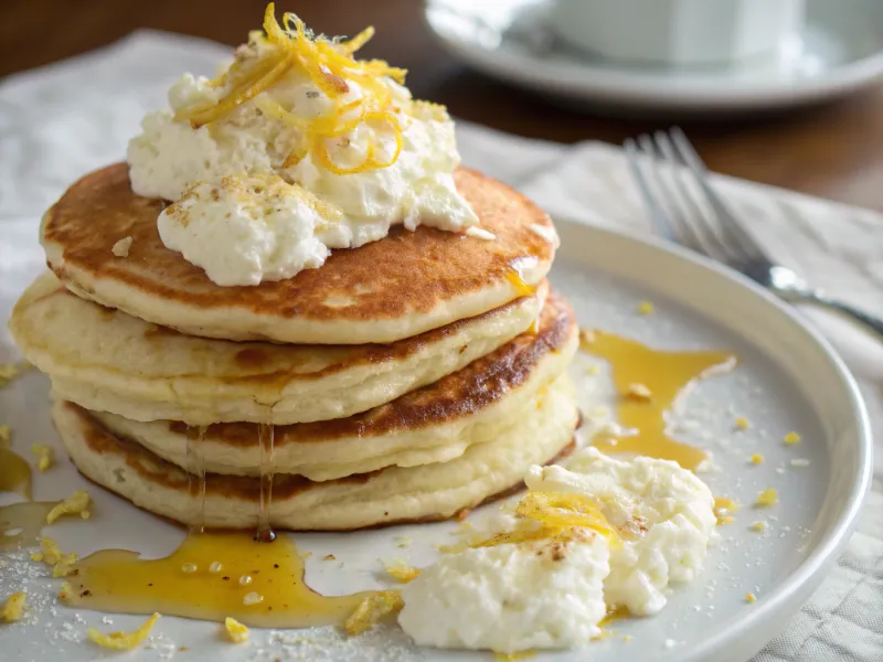 Lemon Ricotta Pancakes