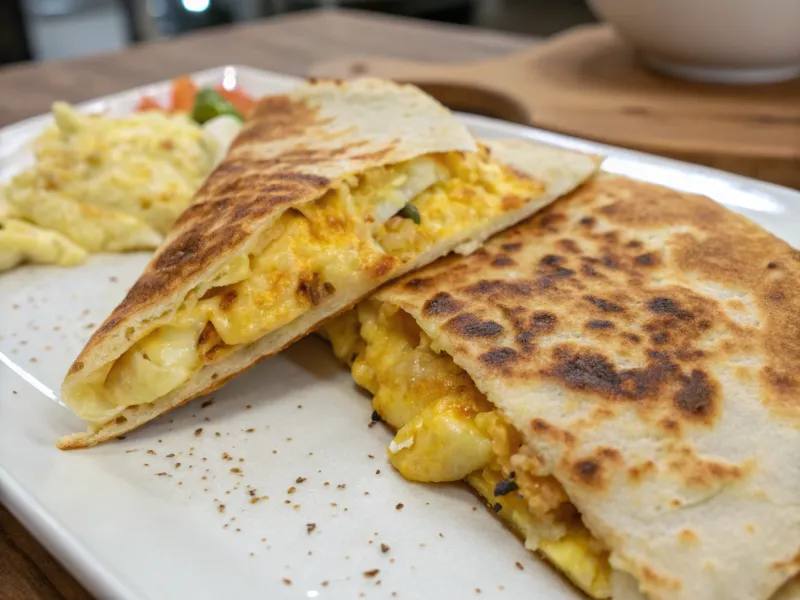 Air Fryer Breakfast Quesadillas