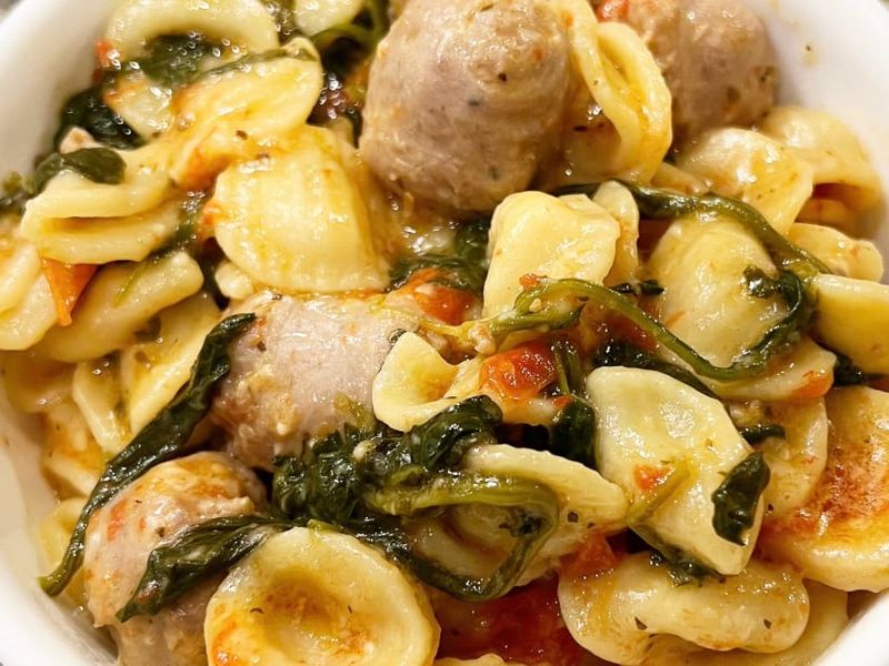 Italian Sausage & Pasta Bake