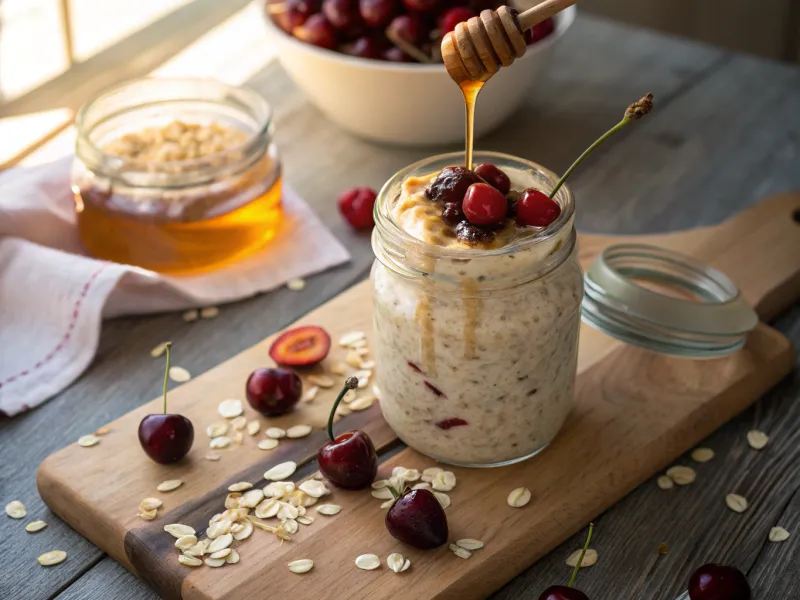 Cherry Overnight Oats