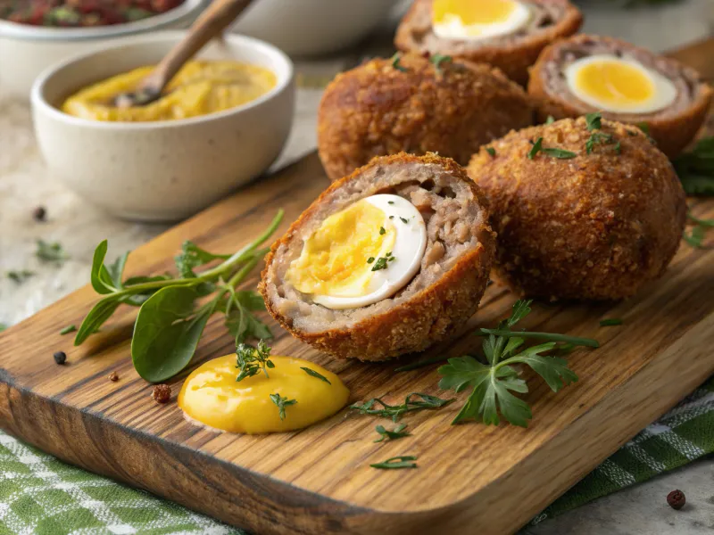 Scotch Eggs Pub Style