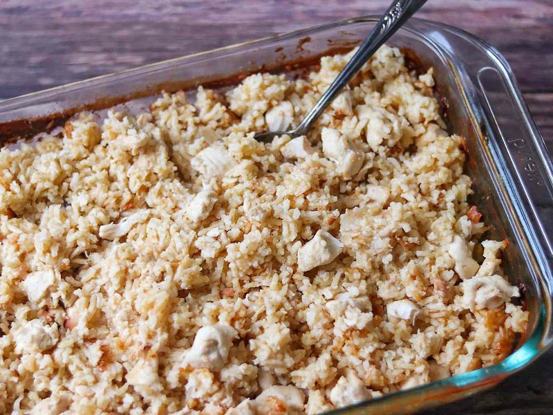 Chicken and Rice Casserole (Dry Edition)