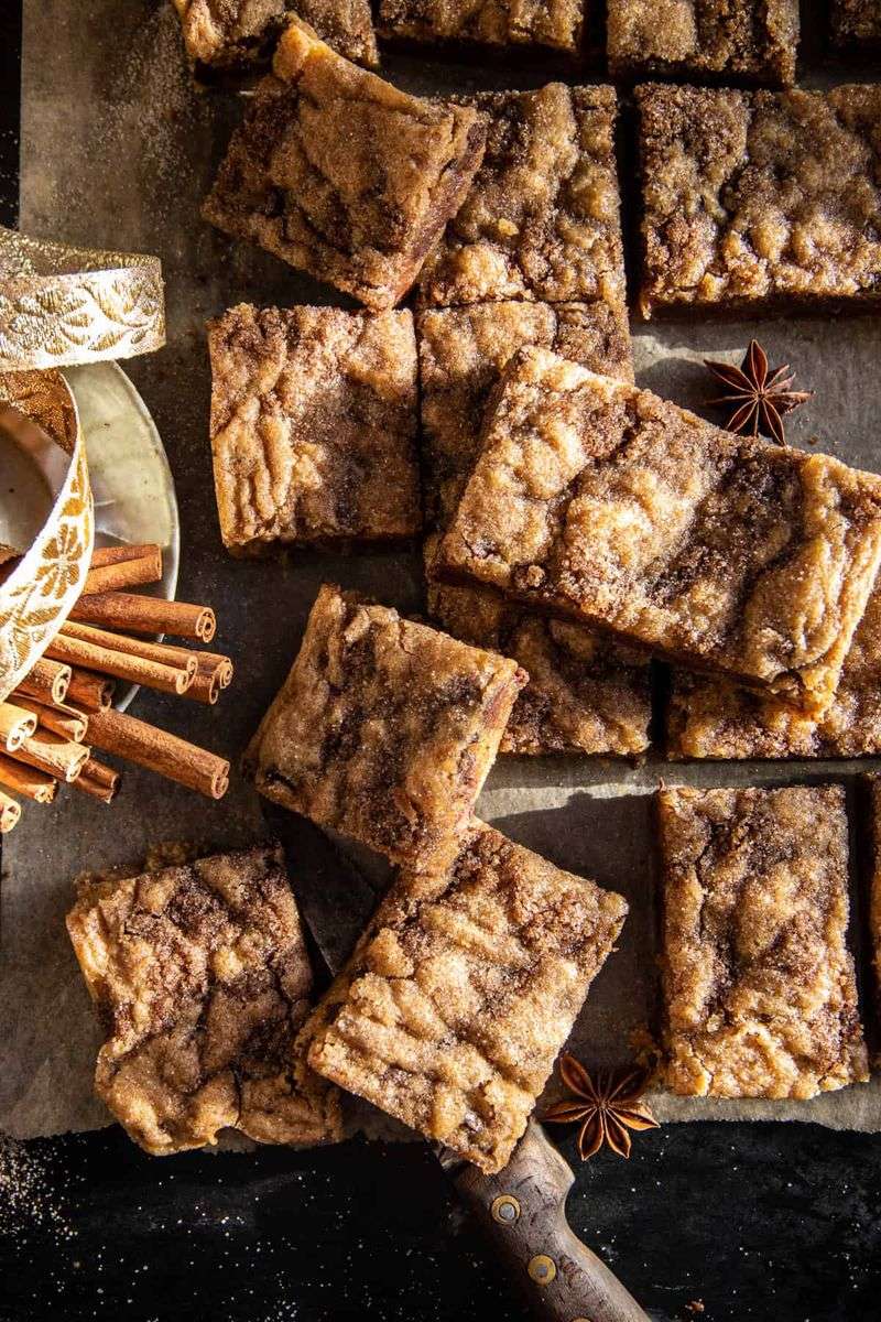 Snickerdoodle Blondies