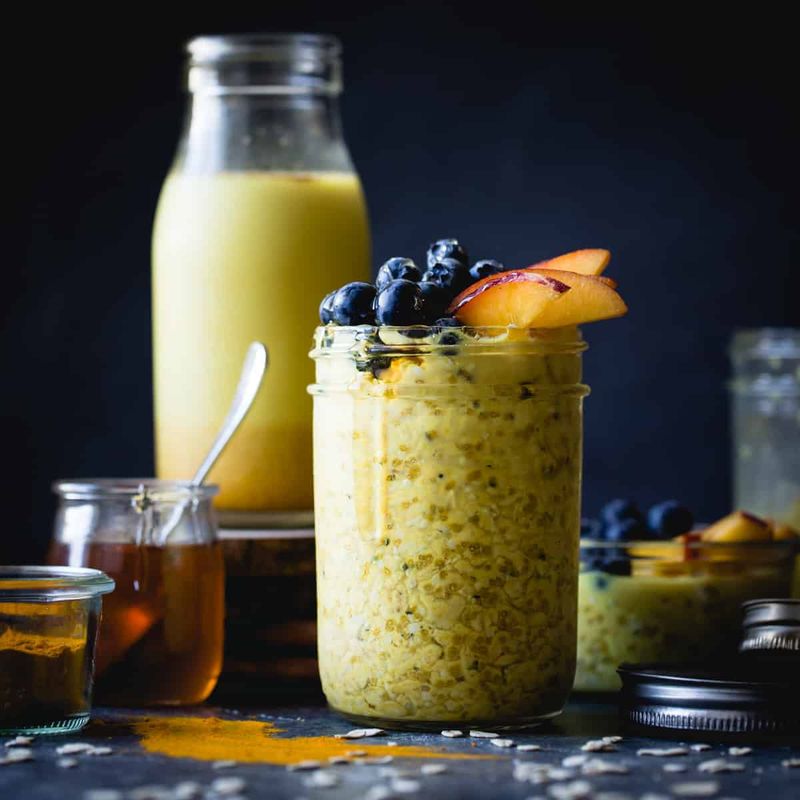 Golden Milk Overnight Oats