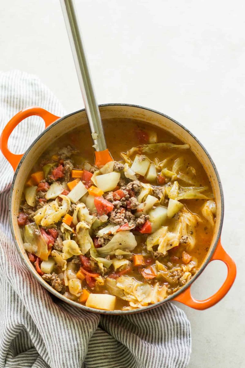 Cabbage & Beef Stew