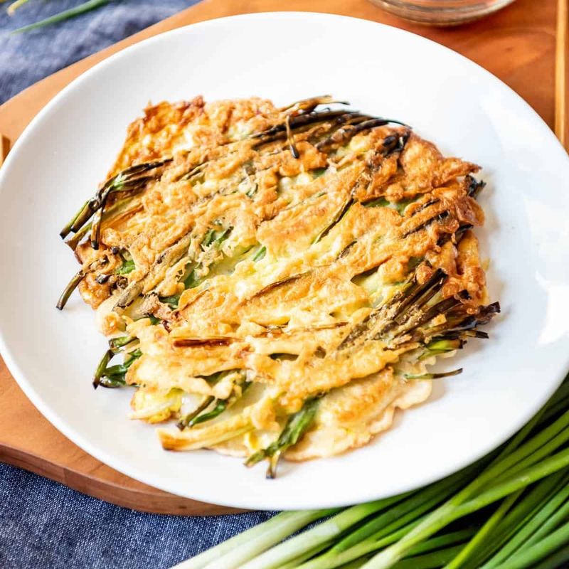 Asian-Style Potato Pancakes with Scallion Oil