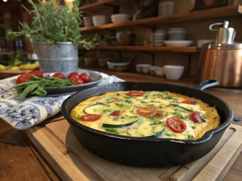 Frittata - Italian Open-Faced Omelet
