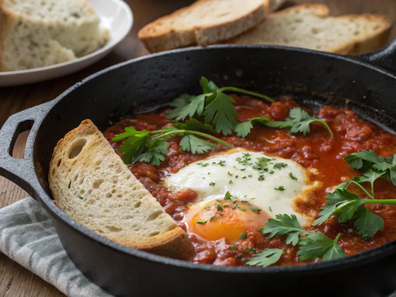 Spicy Shakshuka with Egg Whites