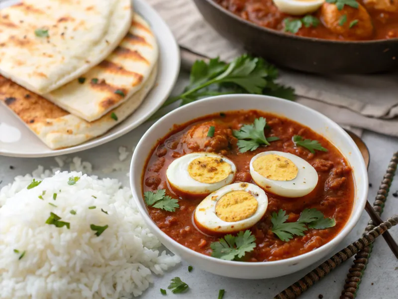 Egg Curry - Indian Spiced Eggs