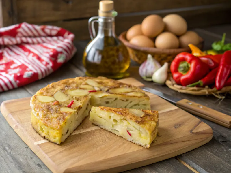 Tortilla EspaƱola - Spanish Potato Omelet