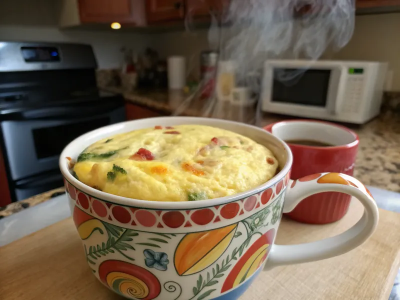 Microwave Mug Omelette
