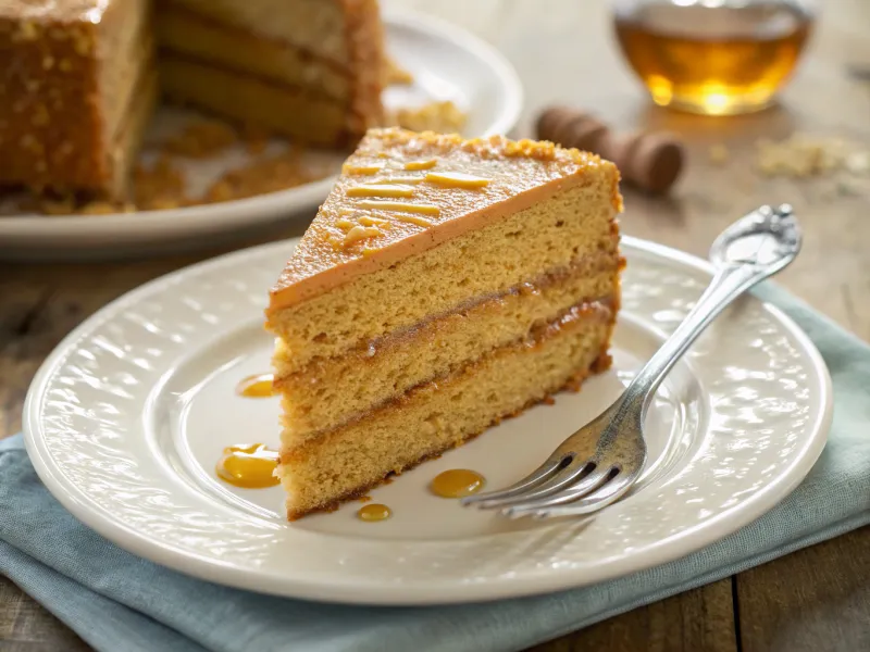 Honey Cake with Eggs