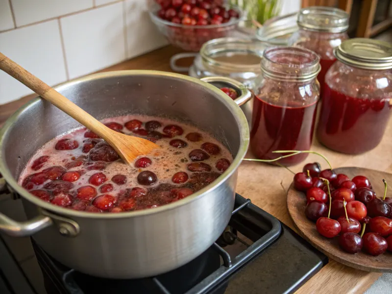 Make Homemade Cherry Jam