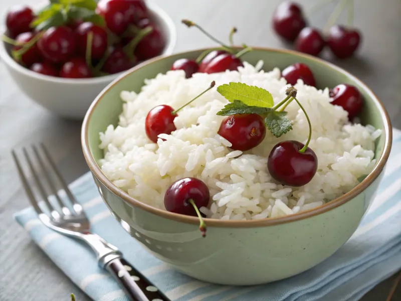 Rice and Cherry Grain Combination