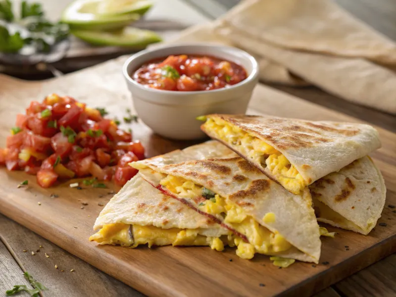 Egg and Cheese Quesadilla