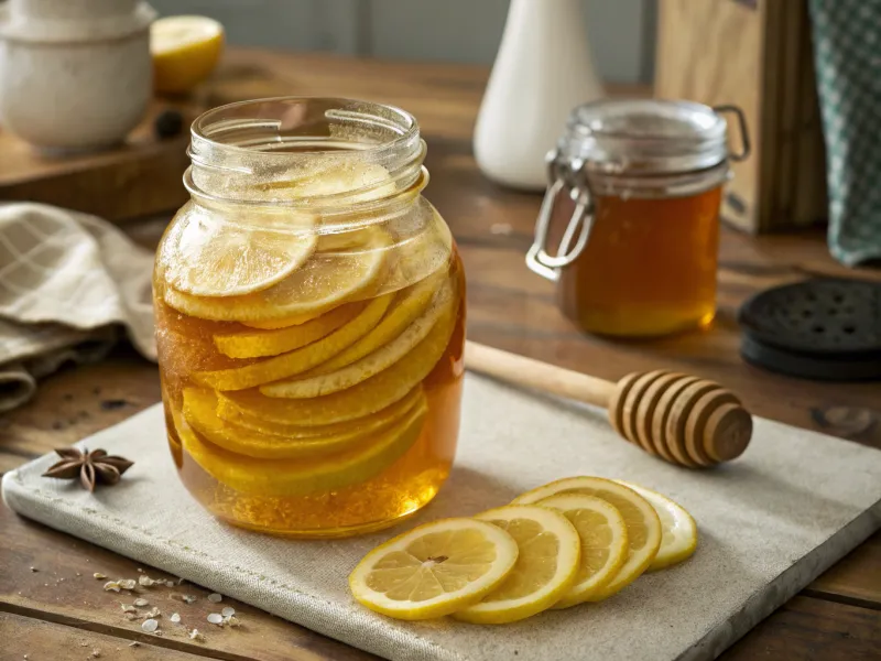 Lemon Infused Honey