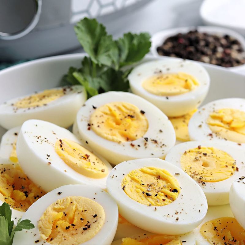 Hard-Boiled Eggs for Meal Prep