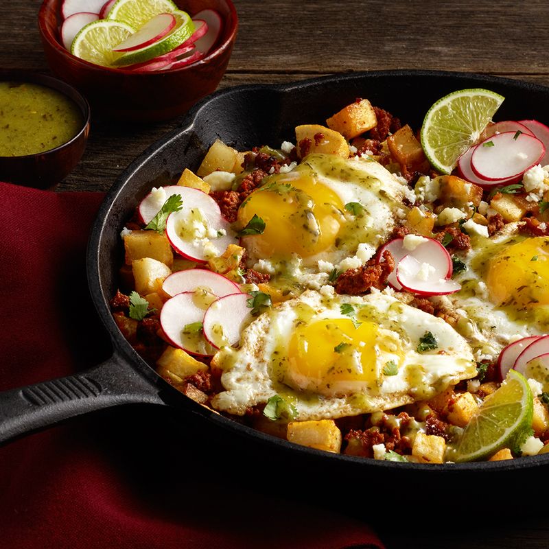 Papas con Huevo from Mexico