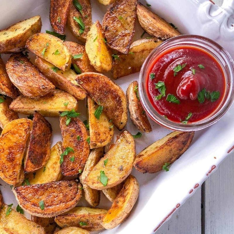 Seasoned Potato Wedges