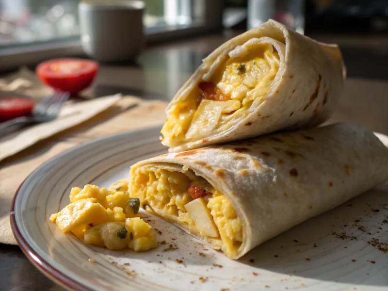 Breakfast Egg Wrap