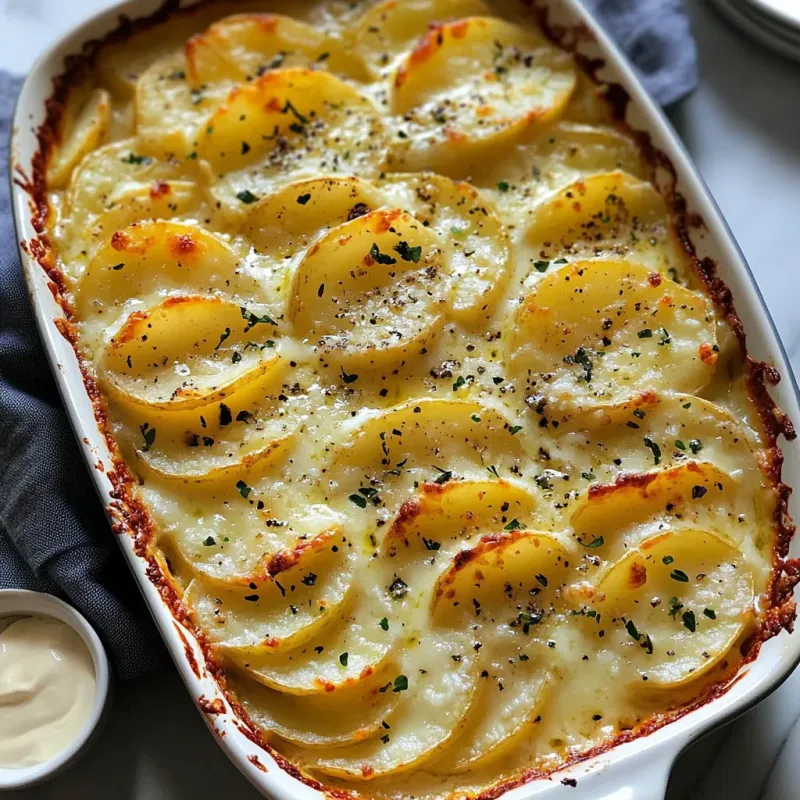 Potato Gratin with Cheese