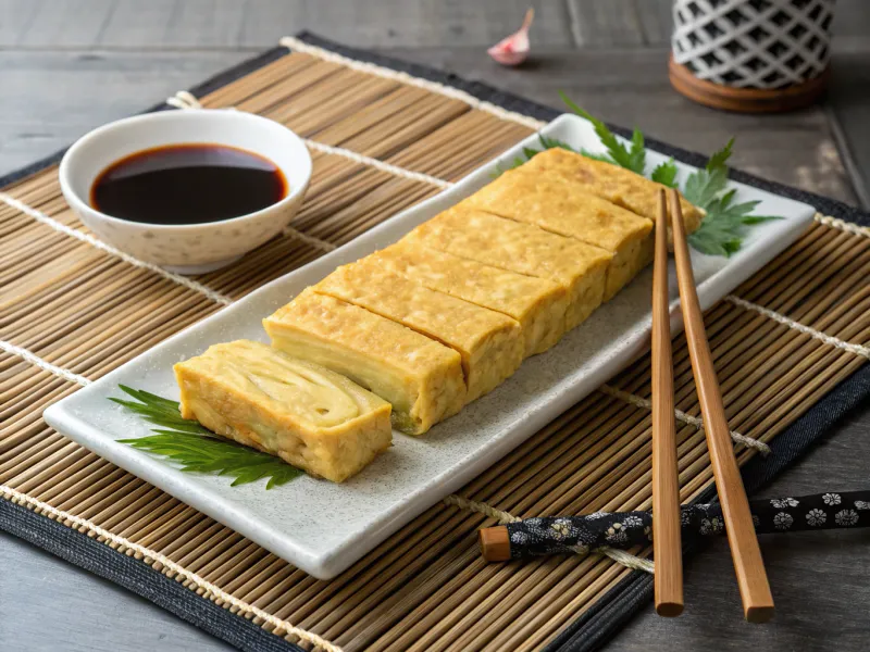 Tamagoyaki - Japanese Rolled Omelet