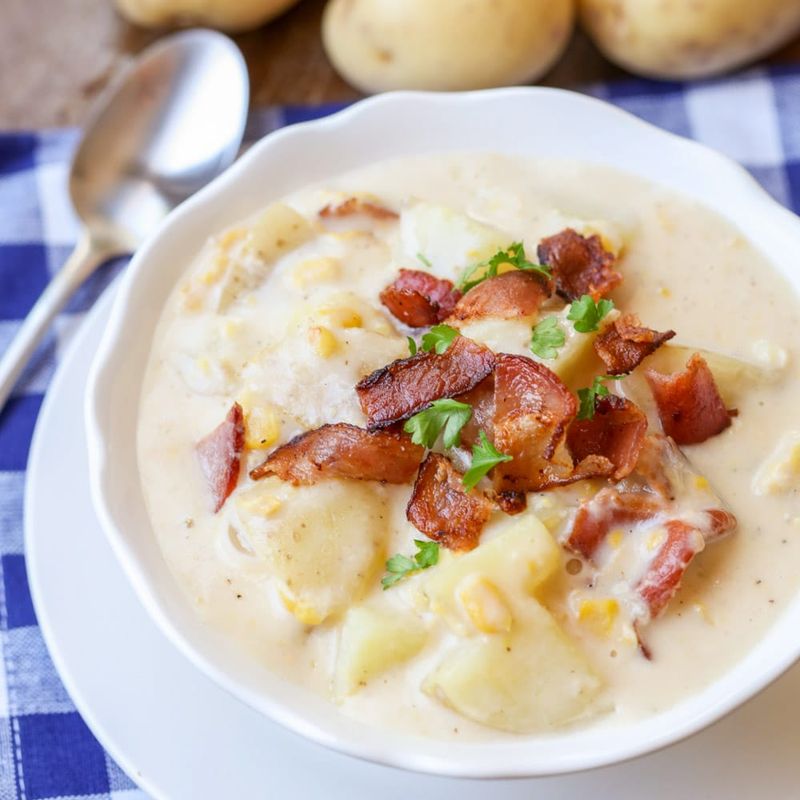 Hearty Potato Corn Chowder