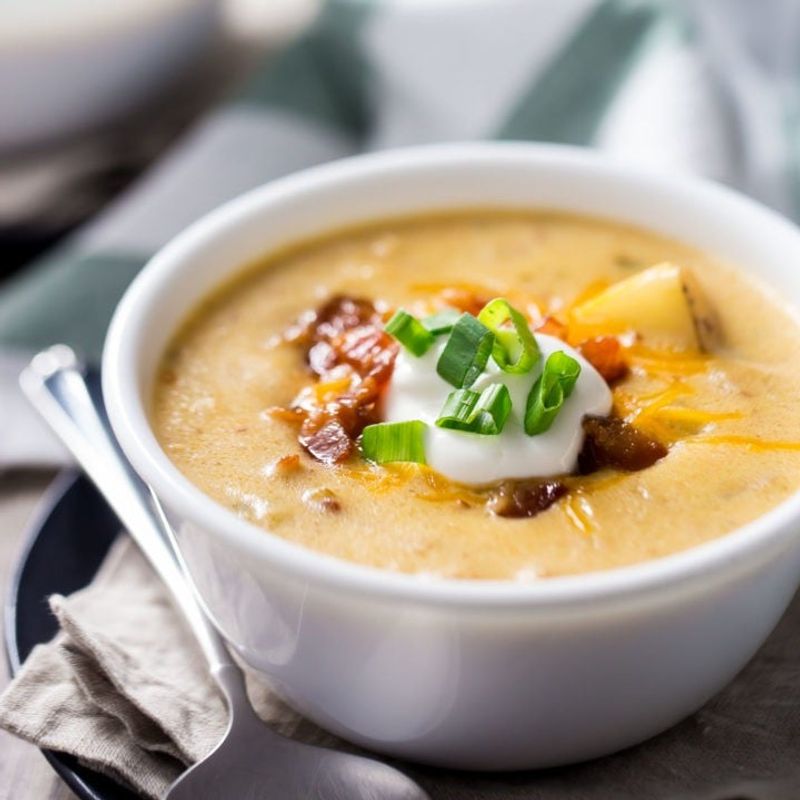 Creamy Loaded Baked Potato Soup