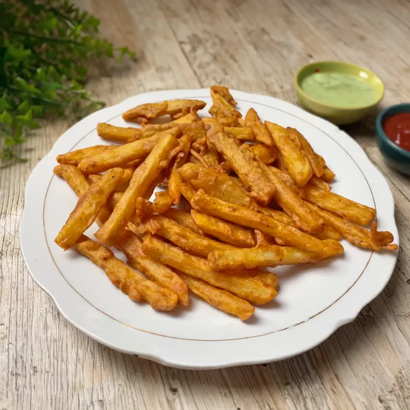 Global Flavored Fries with International Spices