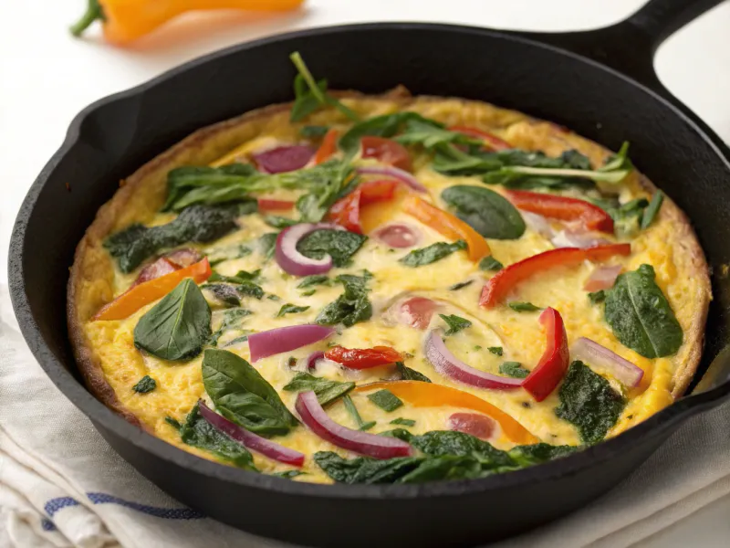 Simple Vegetable Frittata