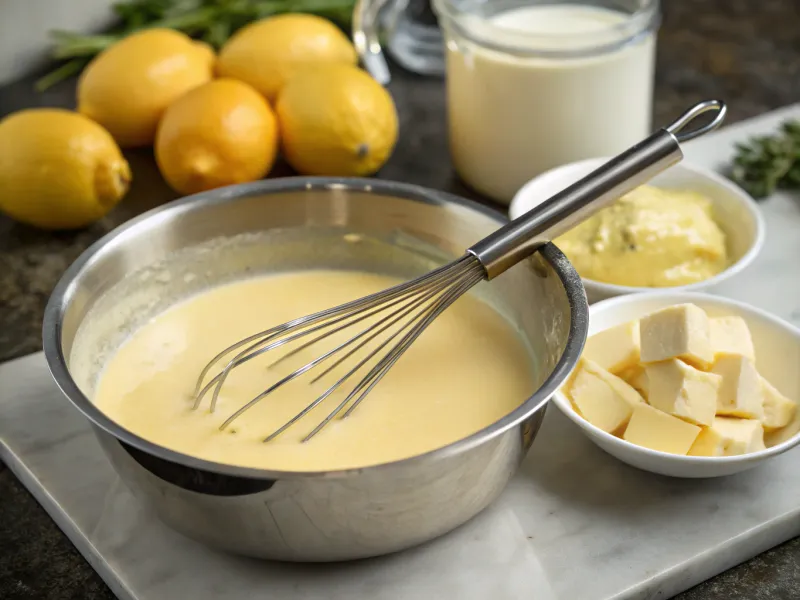 French Lemon Butter Sauce