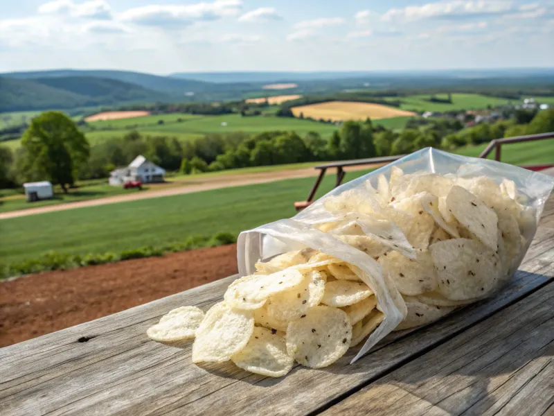 Herr's Horseradish Chips from Pennsylvania