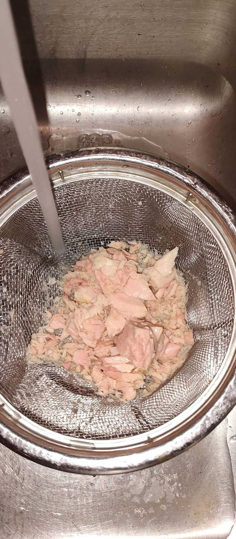 Always Drain (and Rinse) Canned Tuna Packed in Water