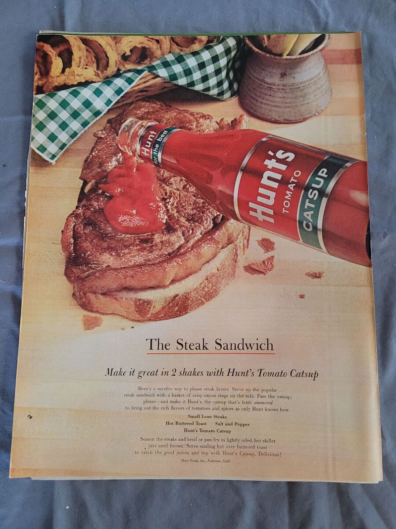 Ketchup Sandwiches