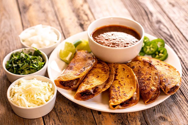 Birria Tacos with Consommé