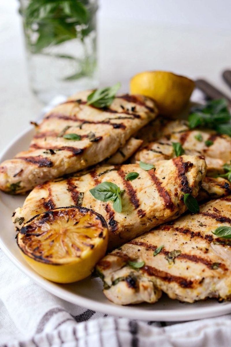 Grilled Lemon Herb Chicken