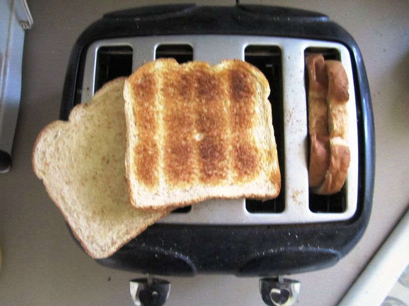 Toast One Side of the Bread Only