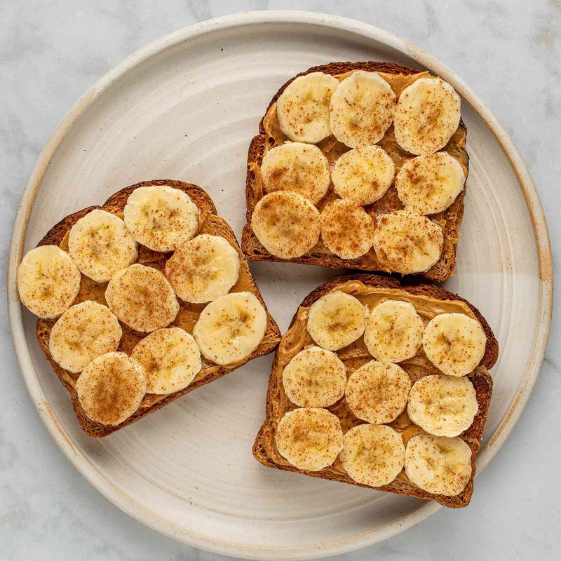 Peanut Butter Banana Toast
