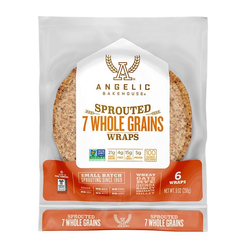 Angelic Bakehouse Sprouted Grain Wraps