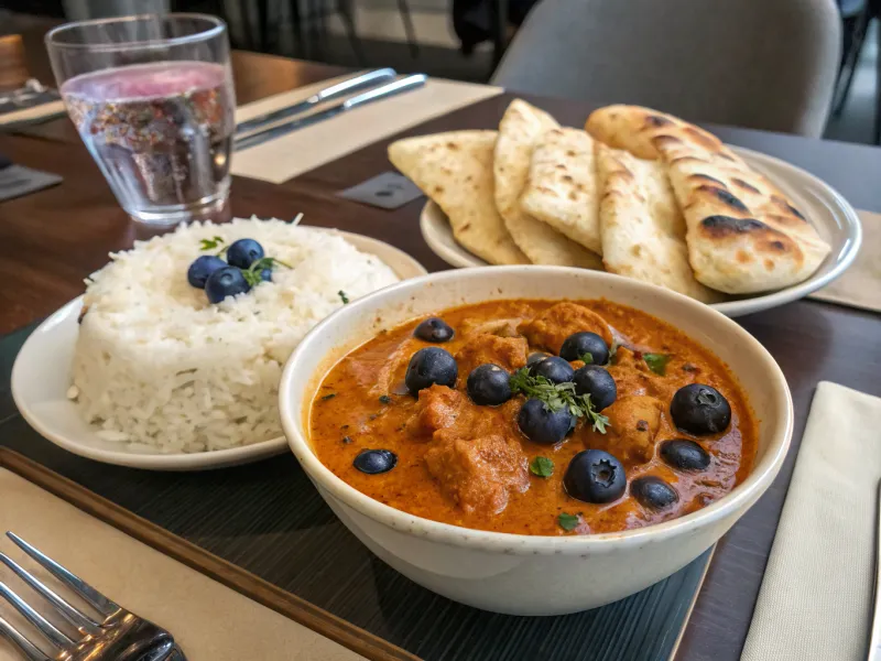 Combined Blueberry Tikka Masala