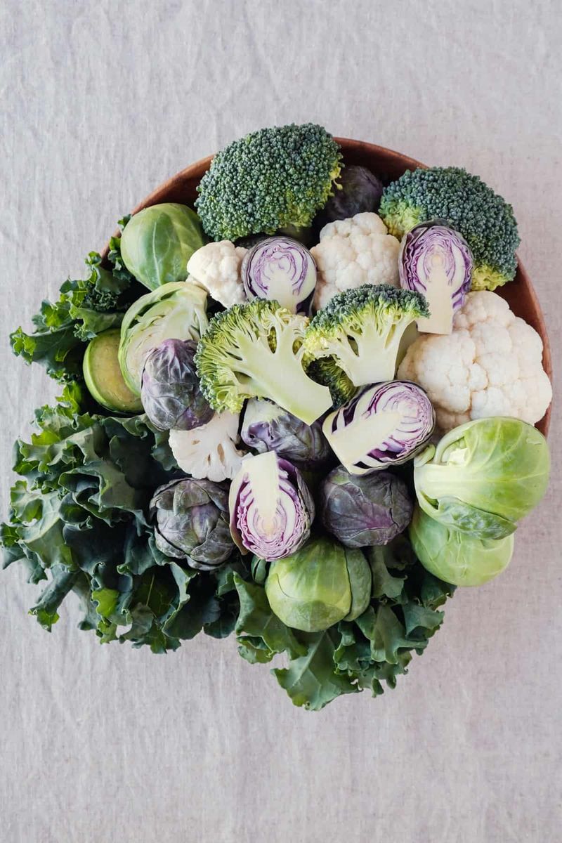 Cruciferous Vegetables (Broccoli, Cauliflower, Brussels Sprouts)