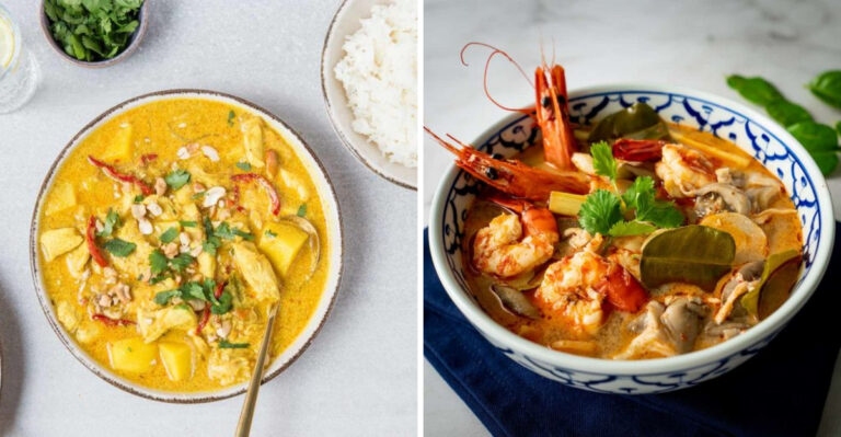 5 Least Healthy And 5 Healthiest Menu Items To Try At A Thai Restaurant