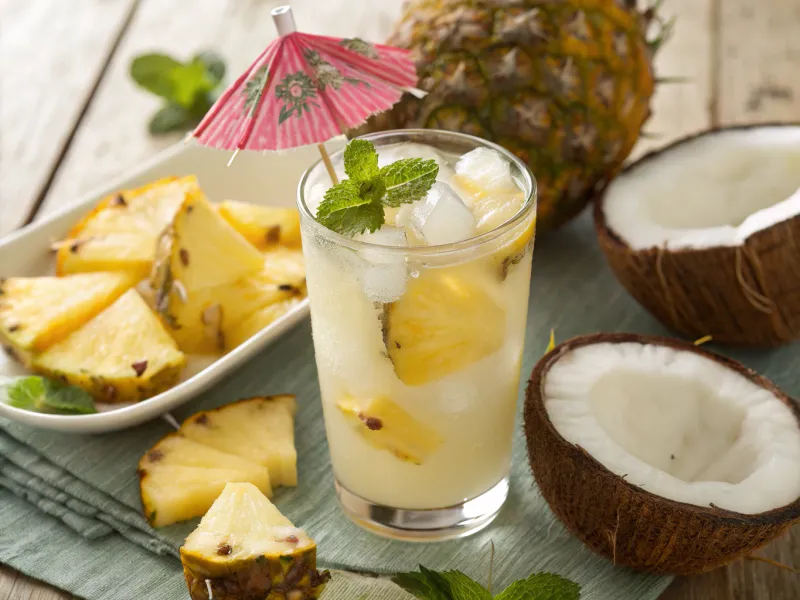 Pineapple Coconut Water Fusion