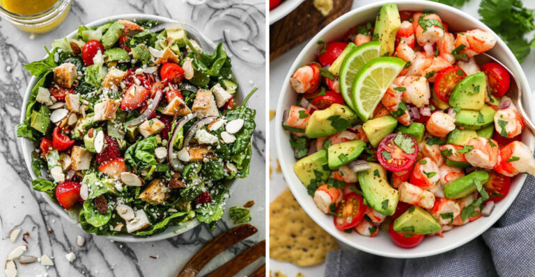 6 Healthy, High-Protein Salads For Lean Muscle And Fat Loss