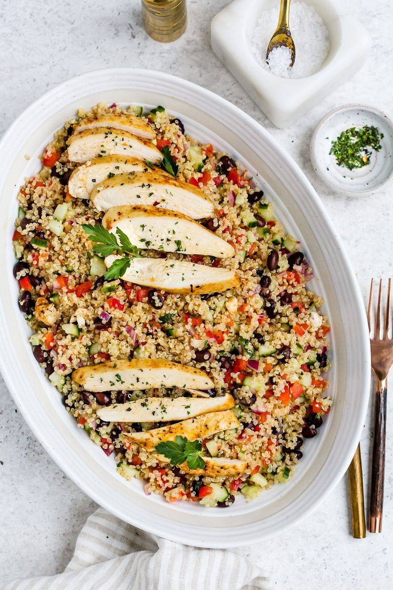 Grilled Chicken & Quinoa Power Salad